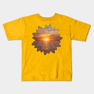 SUNFLOWER Sunset Kids T-Shirt